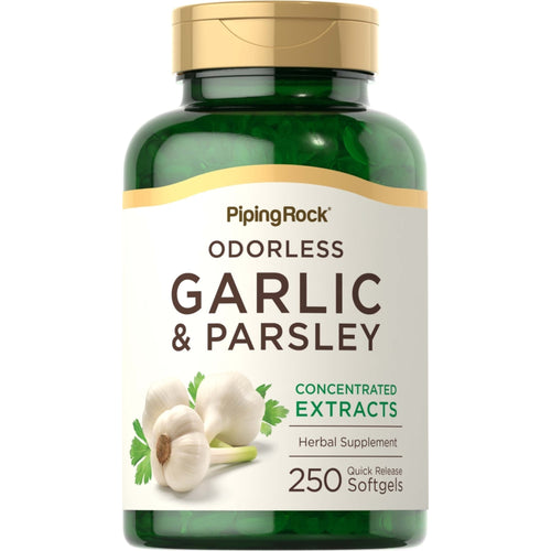 Odorless Garlic & Parsley, 250 Quick Release Softgels
