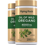 Oil of Oregano, 4000 mg (per serving), 200 Quick Release Softgels, 2  Bottles