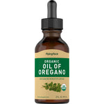 Organic Oil of Oregano liquid herbal supplement, Origanum Minutiflorum, USDA Organic, 2 FL. OZ. (59 mL).