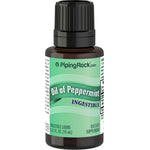 Oil of Peppermint ingestible liquid, 0.51 fl. oz. (15 mL), dietary supplement bottle.
