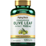 Olive Leaf Extract 9000mg with 150mg Oleuropein, 120 quick release capsules.