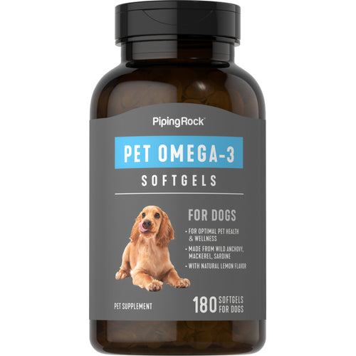 Omega-3 for Dogs, 180 Quick Release Softgels