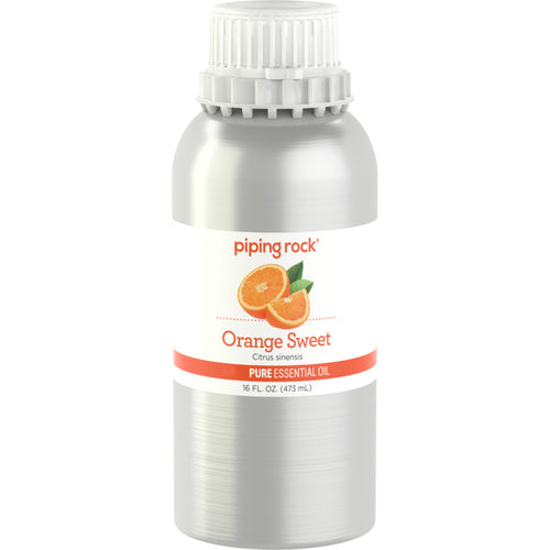 Orange Sweet Pure Essential Oil (GC/MS Tested), 16 fl oz (473 mL) Canister