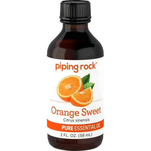 Orange Sweet Pure Essential Oil (GC/MS Tested), 2 fl oz (59 mL) Bottle
