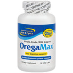 OregaMax 90 VEGI CAPS, a whole, crude, wild oregano dietary supplement for raw digestive and healthy immune system support.