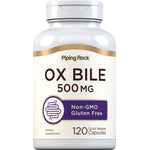 Ox Bile, 500 mg (per serving), 120 Quick Release Capsules