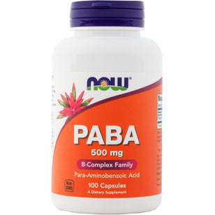 Paba, 500 mg, 100 Capsules