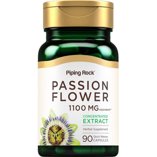 Passion Flower, 1100 mg, 90 Quick Release Capsules