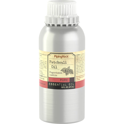 Patchouli Pure Essential Oil (GC/MS Tested), 16 fl oz (473 mL) Canister