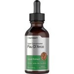Pau D'Arco Liquid Extract 2 fl. oz. (59 mL), non-gmo, gluten-free, low alcohol, Vegetarian Herbal Supplement.