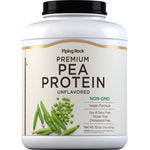 Premium Pea Protein Unflavored, NON-GMO, Vegan Formula, Soy & Dairy Free, Gluten Free, Cholesterol Free, Net Wt. 112 oz. (7 lb.)
