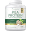 Carlyle Pea Protein Unflavored Powder, 112 oz (7 lbs), with BCAA's, gluten free, soy free, vegetarian formula, 29g Protein per serving.