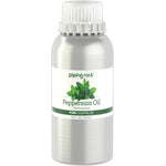 Bottle of pure essential peppermint oil, 16 fl. oz. (473 mL).
