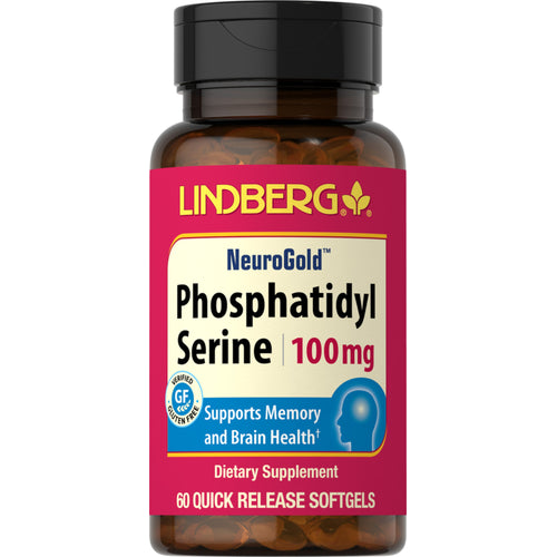 Phosphatidylserine (PS), 100 mg, 60 Quick Release Softgels
