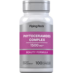 PHYTOCERAMIDES COMPLEX 1500 MG with 100 quick release capsules.