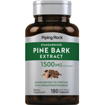 Pine Bark Extract, 1500 mg equivalent, standardized to 75 mg proanthocyanidins, in 180 quick release capsules.
