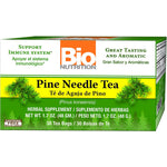 Pine Needle Tea herbal supplement, 30 tea bags, net weight 1.7 oz (48 gm), caffeine free.