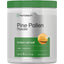 Pine Pollen Powder 6 OZ (170 g) dietary supplement jar, featuring broken cell wall, vegan and vegetarian friendly.