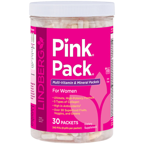 Pink Pack for Women (Multi-Vitamin & Mineral), 30 Packets