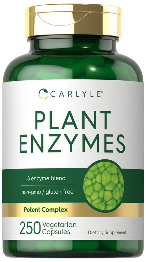 Plant Enzymes, 250 Vegetarian Capsules