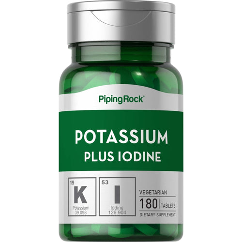 Potassium Plus Iodine, 180 Tablets