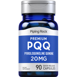 PQQ Pyrroloquinoline Quinone, 20 mg, 90 Quick Release Capsules