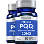 Two bottles of PREMIUM PQQ, each with 20 mg, containing 90 quick release capsules, dietary supplement.