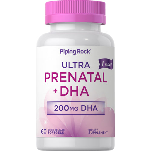 Prenatal Multivitamin with DHA, 60 Quick Release Softgels