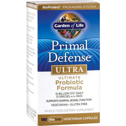Primal Defense Ultra Probiotic Formula, 180 Vegetarian Capsules