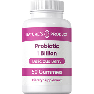 Probiotic 1 Billion (Delicious Berry), 50 Gummies