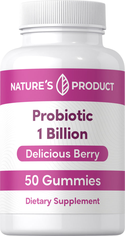 Probiotic 1 Billion (Delicious Berry), 50 Gummies