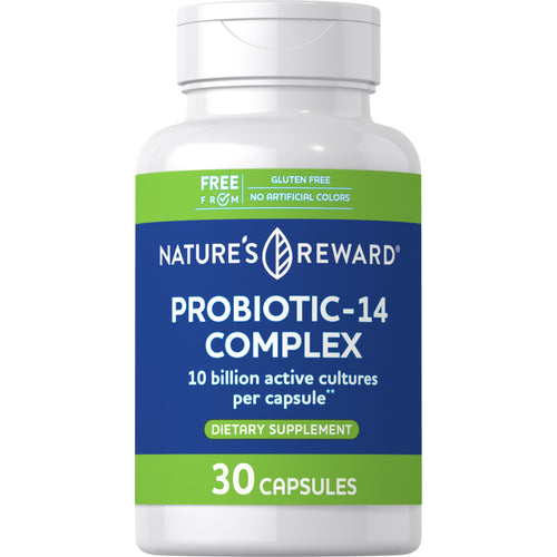 Probiotic-14 10 Billion, 30 Capsules