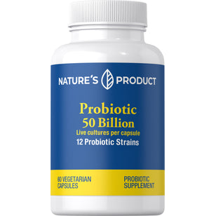 Probiotic 50 Billion, 60 Vegetarian Capsules