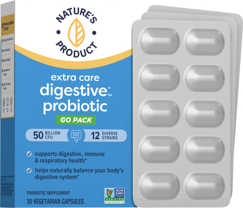 Probiotic 50 Billion GO PACK, 30 Vegetarian Capsules