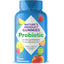 Nature's Product Gummies Probiotic, 70 Gummies with 5 Billion CFUs per serving, in Berry, Peach & Mango flavors.