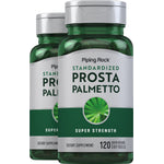Standardized Prosta Palmetto Super Strength, featuring 120 quick release softgels for optimal health support.