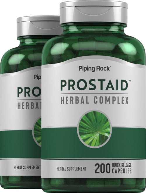 ProstAid Herbal Complex, 200 Quick Release Capsules, 2  Bottles