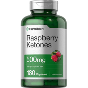 Raspberry Ketones, 500 mg, 180 Capsules