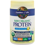 Raw Organic Plant Protein Powder (Vanilla), 21.86 oz (620 g) Bottle