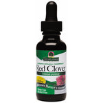 A 1 fl oz (30ml) Red Clover liquid dropper bottle, Super Concentrated 2000 mg, Gluten-Free and Alcohol-Free formula.
