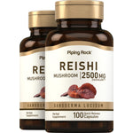 Reishi Mushroom, 2500 mg, 100 Quick Release Capsules, 2  Bottles