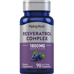 Resveratrol Complex, 1800 mg (per serving), 90 Quick Release Capsules