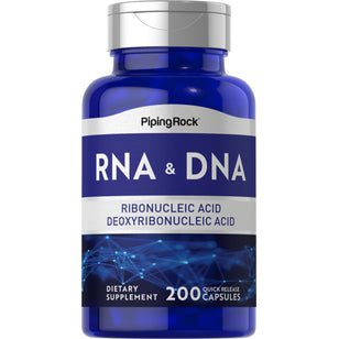 RNA & DNA, 100/10 mg, 200 Quick Release Capsules