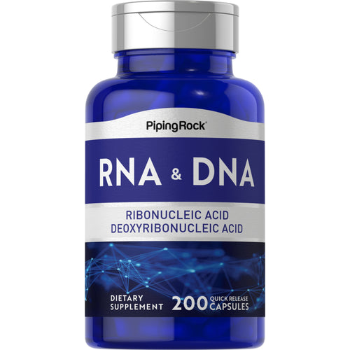 RNA & DNA, 100/10 mg, 200 Quick Release Capsules