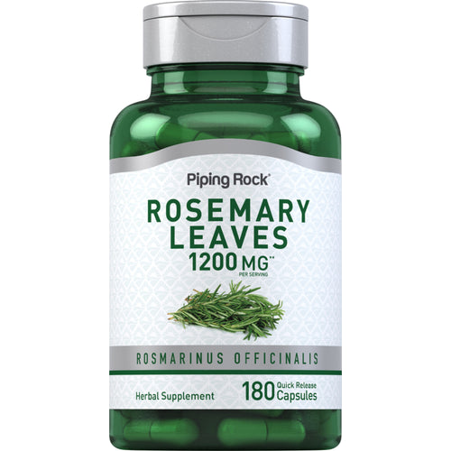 Rosemary, 1200 mg (per serving), 180 Quick Release Capsules