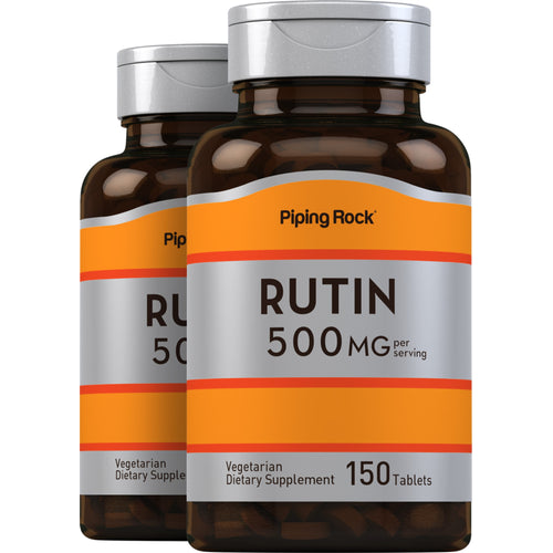 Rutin, 500 mg, 150 Tablets, 2  Bottles