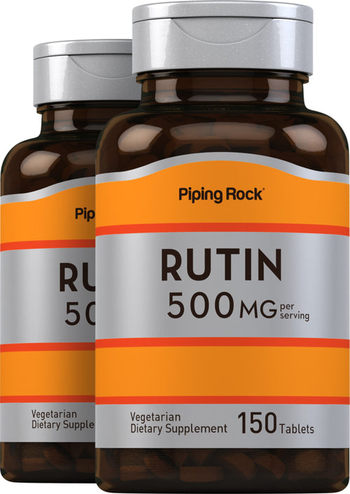 Rutin, 500 mg, 150 Tablets, 2  Bottles