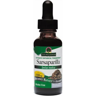Sarsaparilla Root Liquid Extract Alcohol Free, 1 fl oz (30 ml) Dropper Bottle