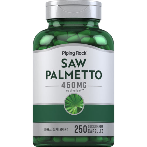 Saw Palmetto, 450 mg, 250 Quick Release Capsules