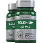 Selenium, 200 mcg, 250 Tablets, 2  Bottles